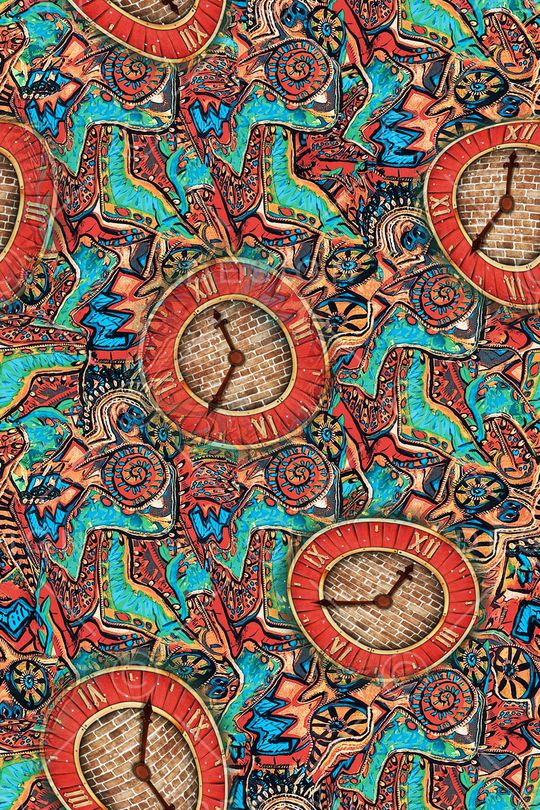 几何印花华亿平台图片