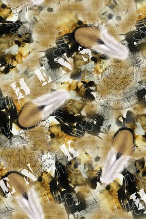 字母印花华亿平台图片