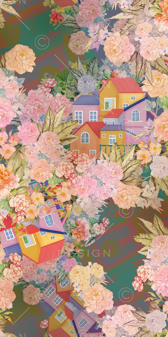 水彩印花华亿平台图片