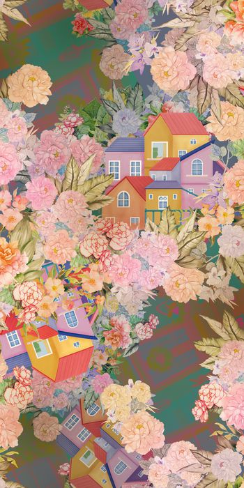 水彩印花华亿平台图片