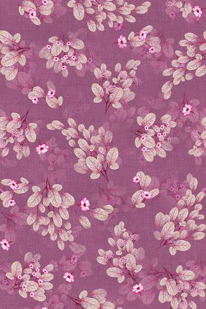 绿植树叶印花华亿平台图片