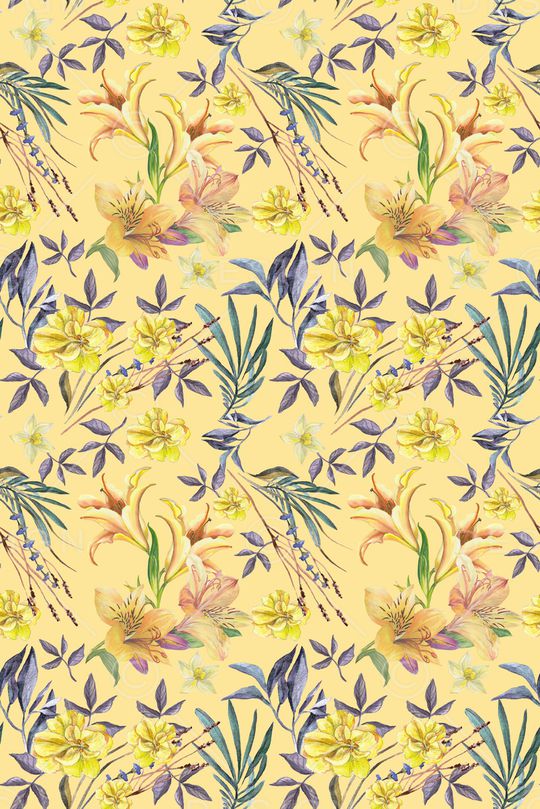 绿植树叶印花华亿平台图片