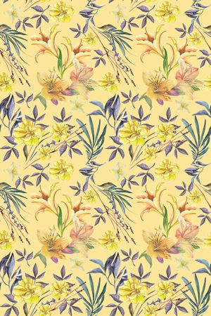 绿植树叶印花华亿平台图片