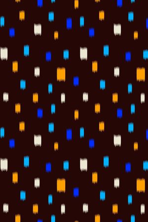 黑底花卉印花华亿平台图片