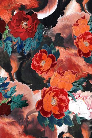 香云纱印花华亿平台图片