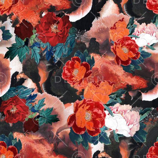 香云纱印花华亿平台图片