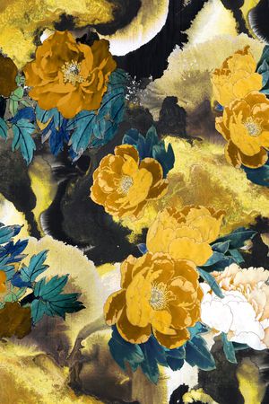 香云纱印花华亿平台图片