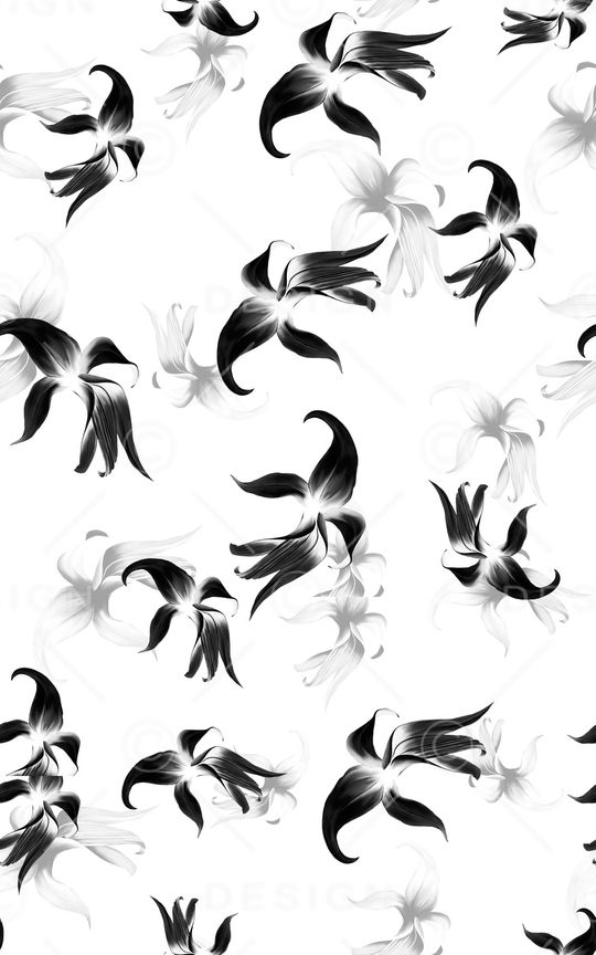 黑白华亿平台印花华亿平台图片