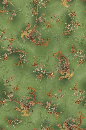 复古印花华亿平台图片