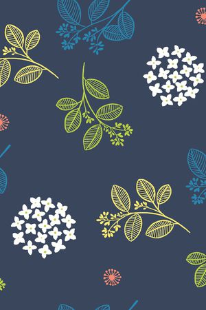 黑底花卉印花华亿平台图片