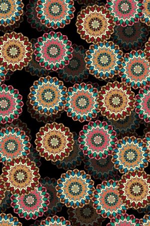 民族风印花华亿平台图片