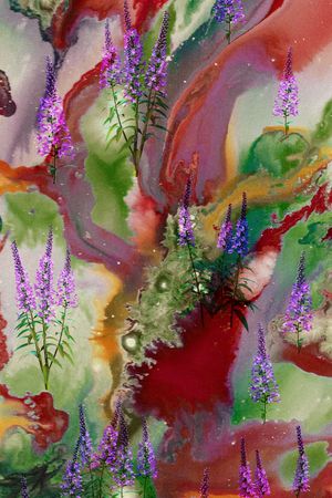 女装定位花印花华亿平台图片