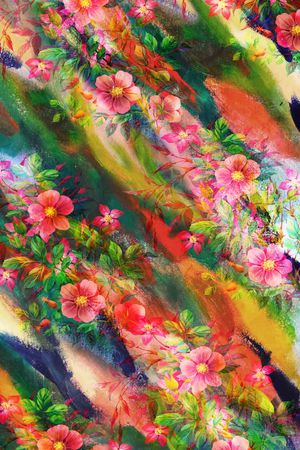 女装定位花印花华亿平台图片