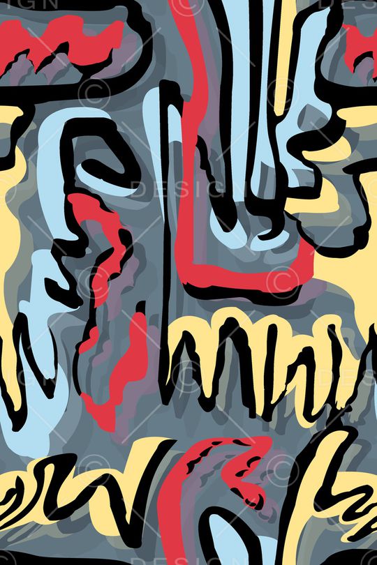 几何印花华亿平台图片