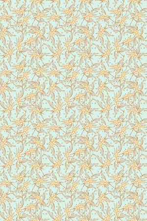 绿植树叶印花华亿平台图片