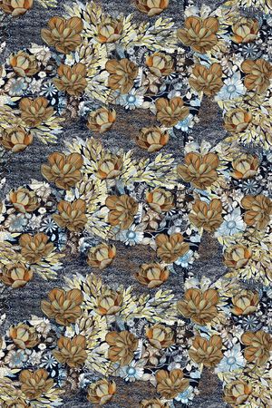 绿植树叶印花华亿平台图片