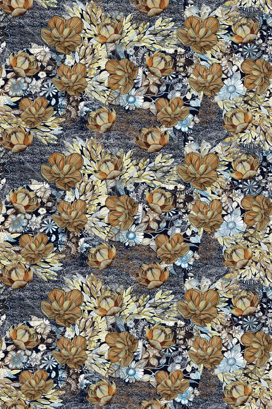 绿植树叶印花华亿平台图片