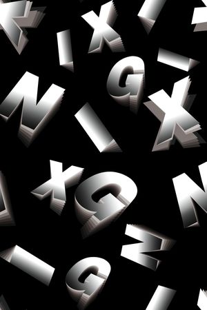 字母印花华亿平台图片