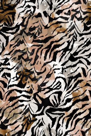 豹纹印花华亿平台图片