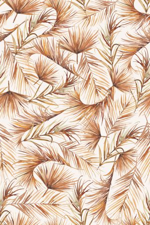 绿植树叶印花华亿平台图片