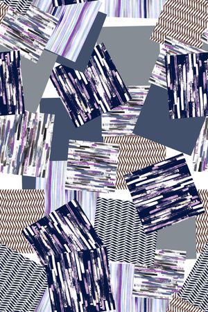 几何印花华亿平台图片