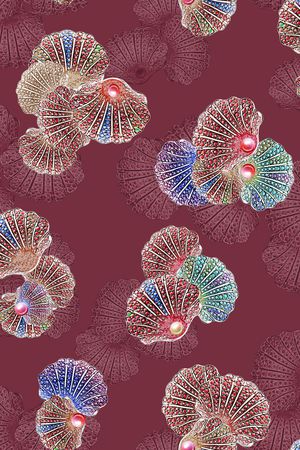 植物印花华亿平台图片