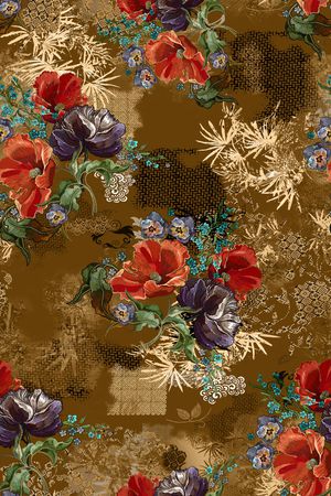 民族风印花华亿平台图片