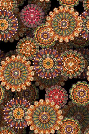 民族风印花华亿平台图片