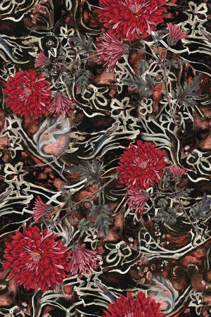 香云纱印花华亿平台图片