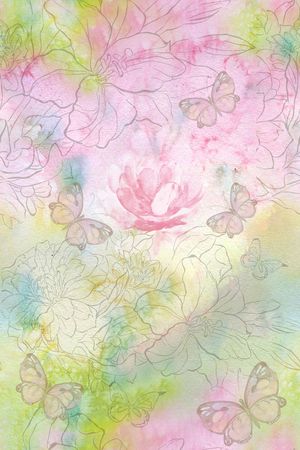 绿植树叶印花华亿平台图片