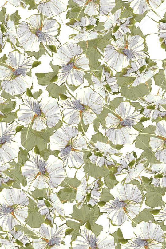 绿植树叶印花华亿平台图片