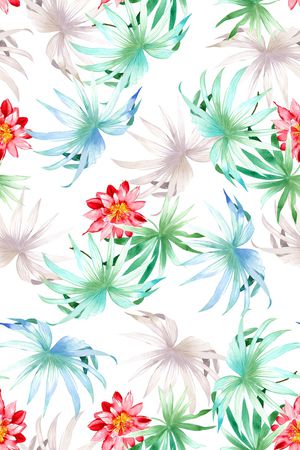 绿植树叶印花华亿平台图片