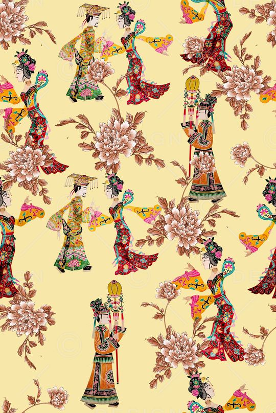 民族风印花华亿平台图片