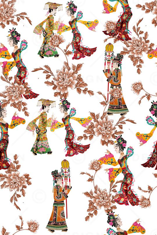 民族风印花华亿平台图片