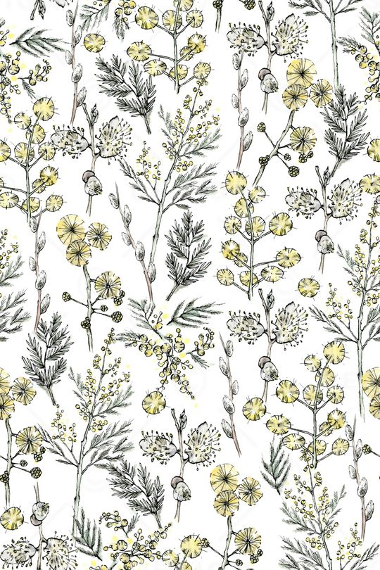 树枝印花华亿平台图片