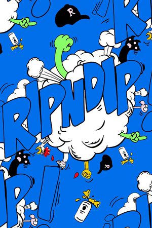 字母印花华亿平台图片