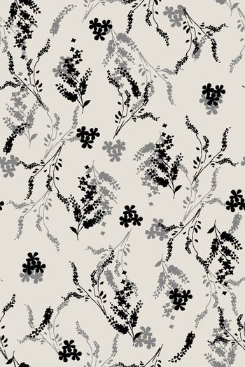 黑白华亿平台印花华亿平台图片