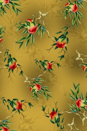 水果印花华亿平台图片