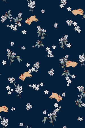 连衣裙印花华亿平台图片