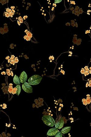 连衣裙印花华亿平台图片