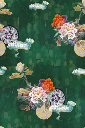 香云纱印花华亿平台图片