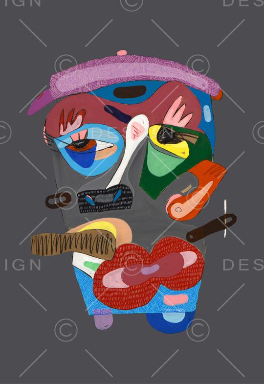 趣味印花华亿平台图片