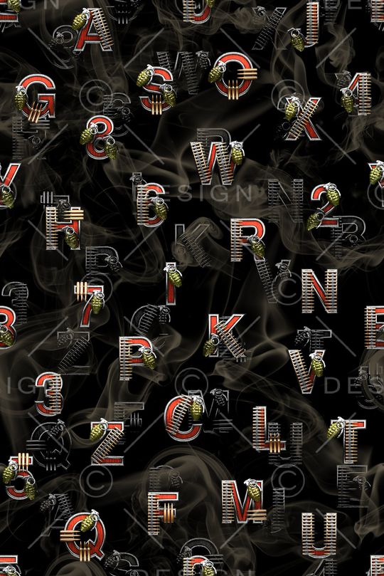 字母印花华亿平台图片