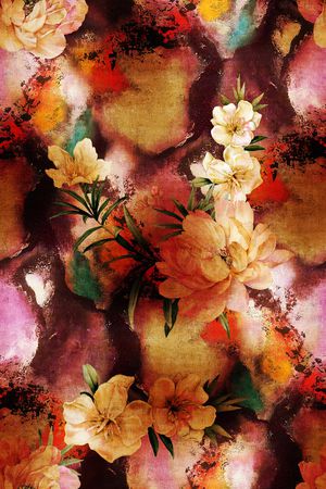 大牌风印花华亿平台图片