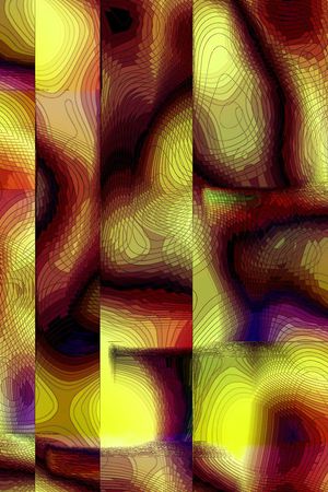 抽象印花华亿平台图片