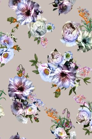 植物印花华亿平台图片