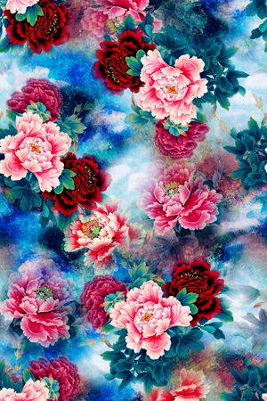 香云纱印花华亿平台图片