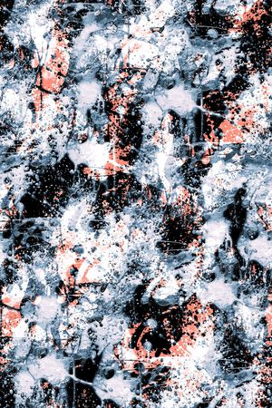 抽象男装印花华亿平台图片