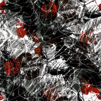 涂鸦印花华亿平台图片