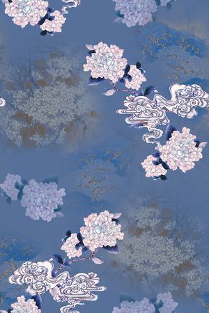 香云纱印花华亿平台图片